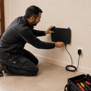 ATE LC15 Noir – Inverseur de polarité électromagnétique contre l’humidité des murs