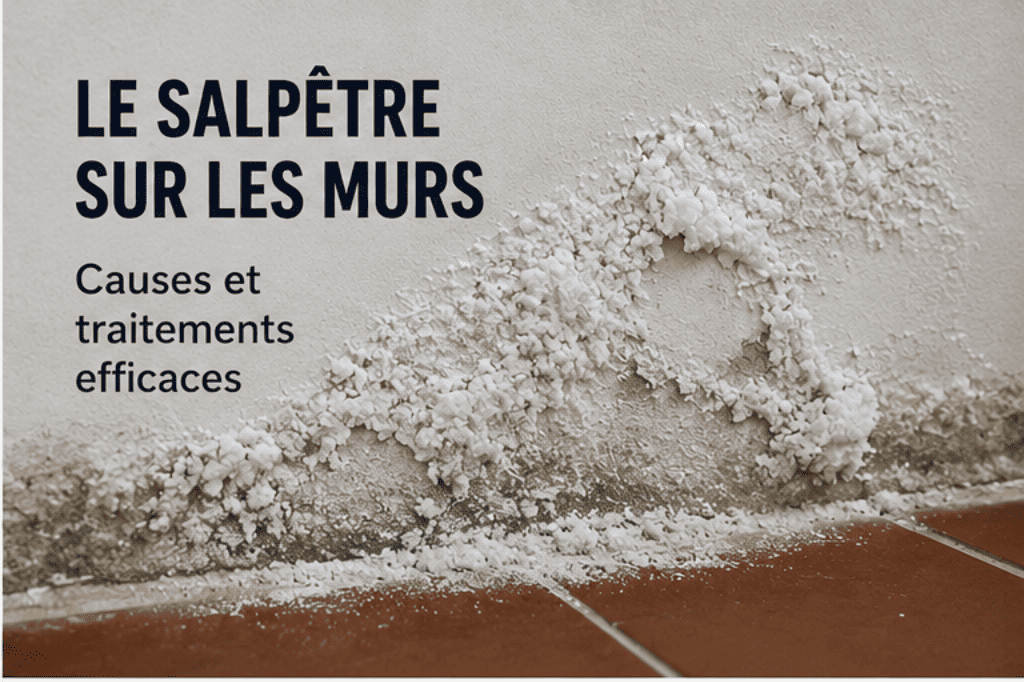 Lire la suite à propos de l’article Salpêtre sur les murs : comprendre son origine pour mieux le traiter